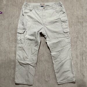 511 Tactical Pants Mens 42x32 Tan Cargo Straight Khakis Ripstop Taclite Pro